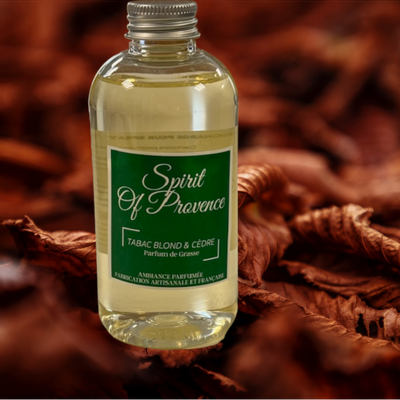 Home fragrances - Blond Tobacco & Cedar Refill 200 ml - SPIRIT OF PROVENCE