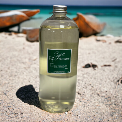 Parfums d'intérieur - Recharge Ambre Précieuse 1000 ml - SPIRIT OF PROVENCE