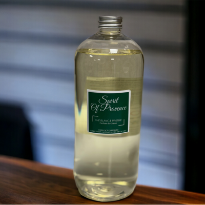 Home fragrances - White Tea & Peony Refill 1000 ml - SPIRIT OF PROVENCE