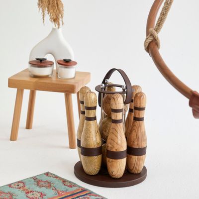 Objets design - Kit De Bowling  en bois - MERN LIVING