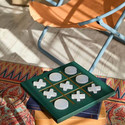 Design objects - Tic Tac Toe Game - Khaki - MERN LIVING