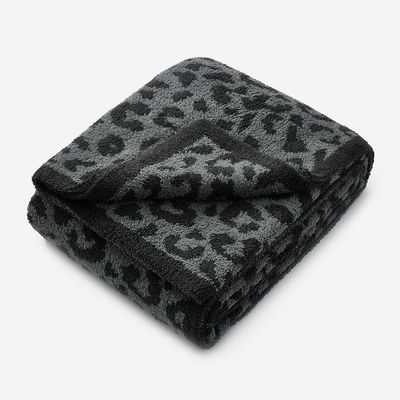 Throw blankets - Plaid Cozy Leopard - JOVIAL CLOUD