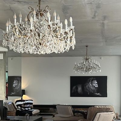 Hanging lights - chandelier, crystal chandelier, candlestick, crystal candlestick - L'ARTIGIANO DEL LAMPADARIO