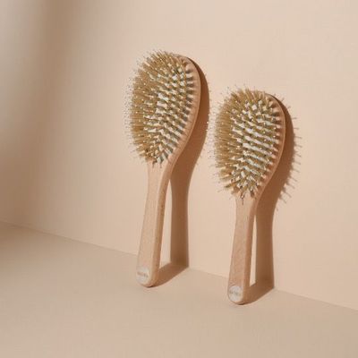 Beauty products - Small Size Care & Shine Brush - Wild Boar/Nylon - BACHCA