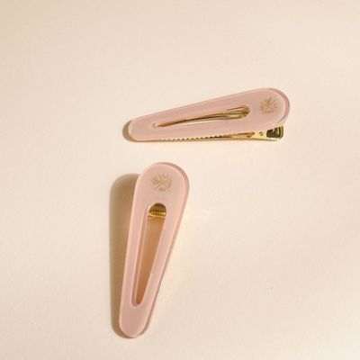 Hair accessories - Pink sugared hair clips x2 - BACHCA