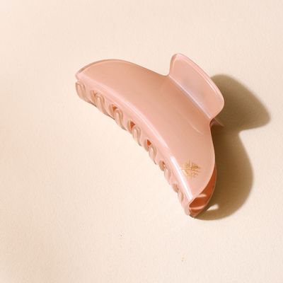 Accessoires cheveux - Grande pince Rose dragée - BACHCA