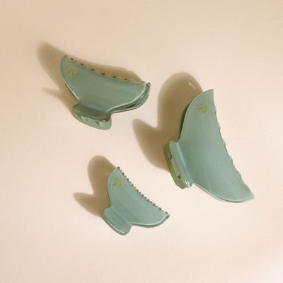 Hair accessories - Large Water Green Clip - BACHCA