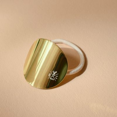 Accessoires cheveux - Élastique plaque dorée - BACHCA