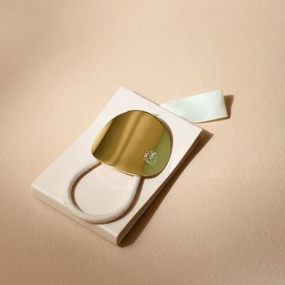 Accessoires cheveux - Élastique plaque dorée - BACHCA