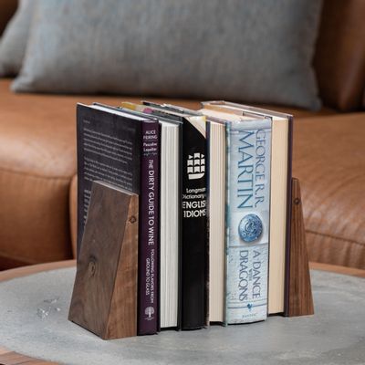 Stationery - Handmade Wooden Bookends - TILISMA