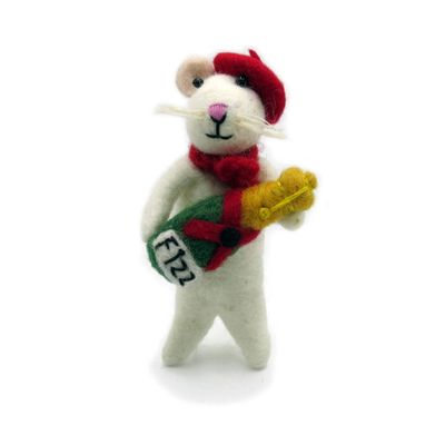 Other Christmas decorations - Mouse with Fizz - AMICA FELT EUROPE
