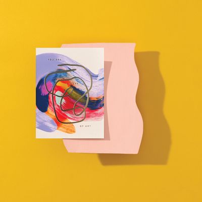 Papeterie bureau - Carte Œuvre d'art - MOGLEA