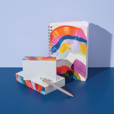 Stationery - Supernova Swirl Notepad Small - MOGLEA