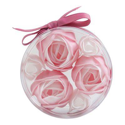 Soaps - Box of 3 camellias and 3 pink soap roses - Rose perfume - MATHILDE M.