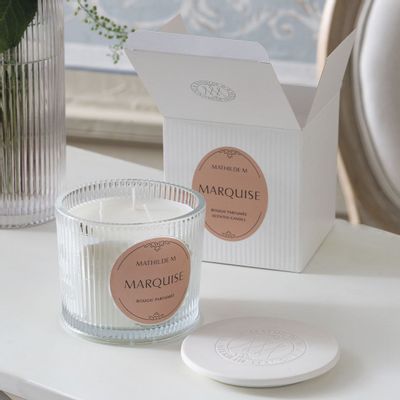 Bougies - Bougie parfumée Les Intemporelles 400 g - Marquise - MATHILDE M.