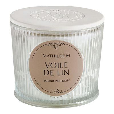 Bougies - Bougie parfumée Les Intemporelles 400 g - Voile de Lin - MATHILDE M.