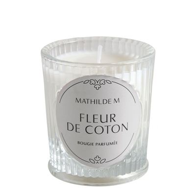 Bougies - Bougie parfumée Les Intemporelles 65 g - Fleur de Coton - MATHILDE M.