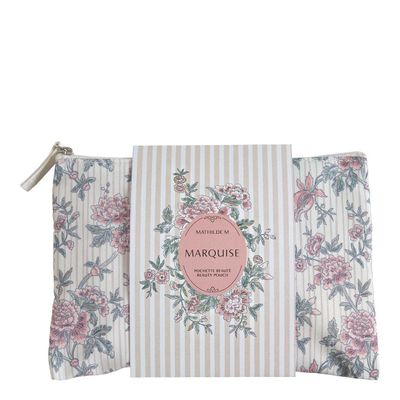 Cosmétiques - Pochette Beauté baume mains savon et décor parfumé - Marquise - MATHILDE M.