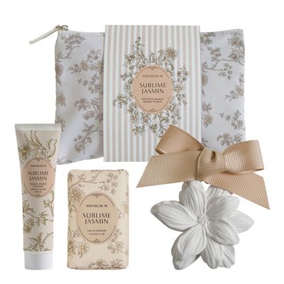 Beauty products - Beauty pouch hand balm soap and scented decor - Sublime Jasmin - MATHILDE M.