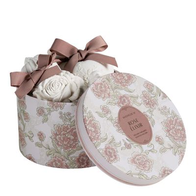Scents - Box of 5 scented decorations - Rose Elixir - MATHILDE M.