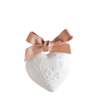 Scents - Scented decor Embroidered heart - Rose Elixir - MATHILDE M.
