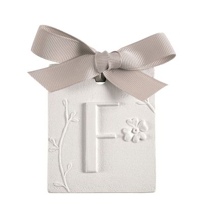 Scents - Scented decoration letter F - Linen Voile - MATHILDE M.