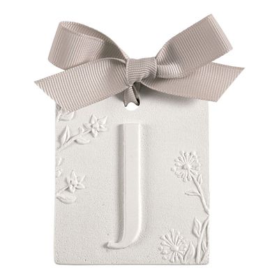 Scents - Scented decoration letter J - Linen Voile - MATHILDE M.