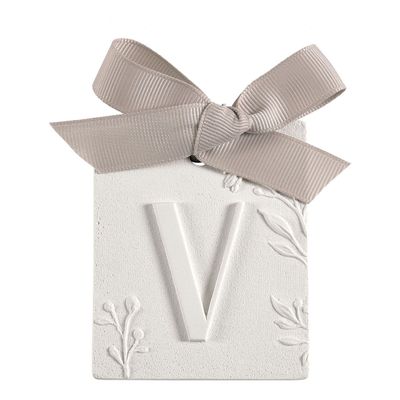 Scents - Scented decoration letter V - Linen Voile - MATHILDE M.