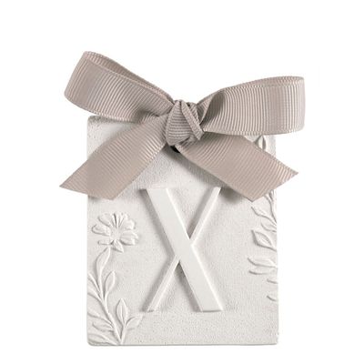 Scents - Letter X scented decor - Linen Voile - MATHILDE M.