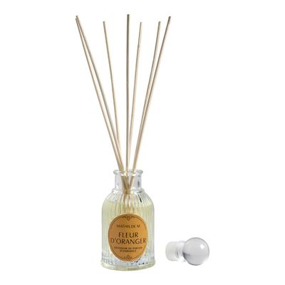 Diffuseurs de parfums - Diffuseur de parfum d'ambiance Les Intemporelles 90 ml - Fleur d'Oranger - MATHILDE M.