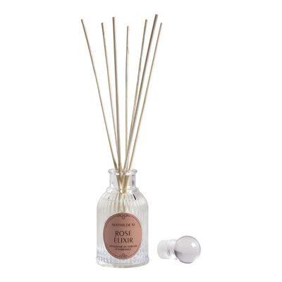 Diffuseurs de parfums - Diffuseur de parfum d'ambiance Les Intemporelles 90 ml - Rose Élixir - MATHILDE M.