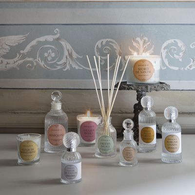 Diffuseurs de parfums - Diffuseur de parfum d'ambiance Les Intemporelles 90 ml - Rose Élixir - MATHILDE M.