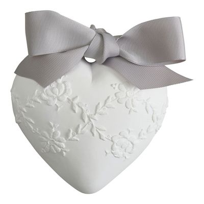 Scents - Embroidered Heart scented decor - Cotton Flower - MATHILDE M.