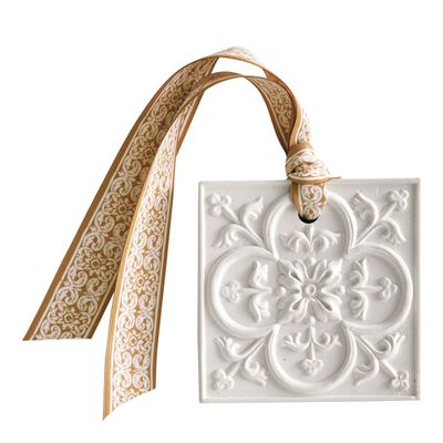 Senteurs - Décor parfumé Azulejo - Grand modèle - Fleur de Mandarine - MATHILDE M.