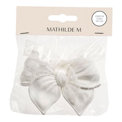 Decorative objects - Large model bow scented decor - Linen Voile - MATHILDE M.