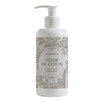 Savons - Gel mains Soyeux 250 ml - Fleur de Coton - MATHILDE M.