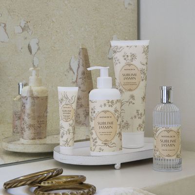 Soaps - Silky hand gel 250 ml - Cotton Flower - MATHILDE M.