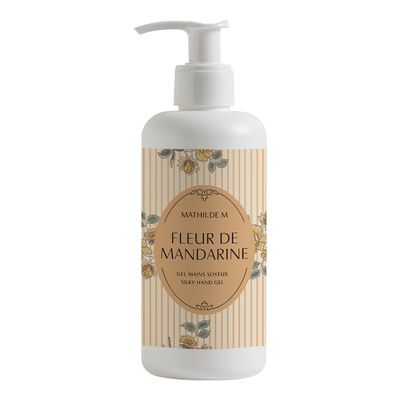 Savons - Gel mains Soyeux 250 ml - Fleur de Mandarine - MATHILDE M.