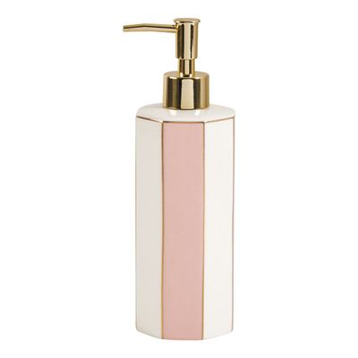 Céramique - Distributeur de savon Madame de Récamier - Rose - MATHILDE M.
