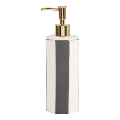 Céramique - Distributeur de savon Madame de Récamier - Gris - MATHILDE M.