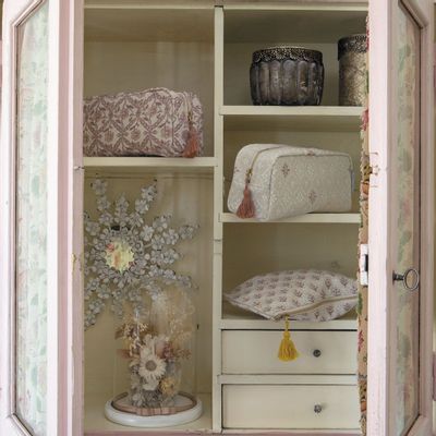 Pochettes - Trousse Entrelacs Fleuri - MATHILDE M.