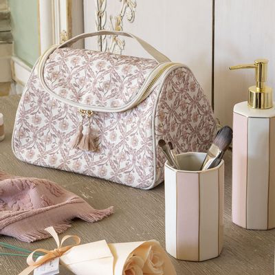 Pochettes - Vanity Entrelacs Fleuri - Grand modèle - MATHILDE M.