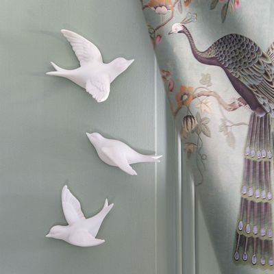 Autres décorations murales - Coffret de 3 Hirondelles - MATHILDE M.