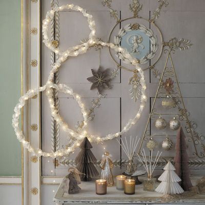 Other wall decoration - Lace LED light crown - Large model - ø 70 cm - MATHILDE M.