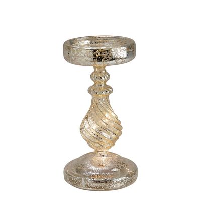 Candlesticks and candle holders - Luminous twisted candle holder - Small model - MATHILDE M.