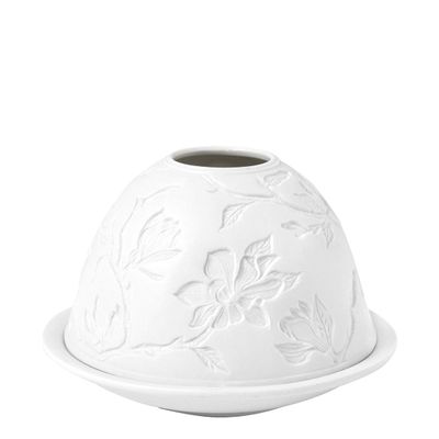 Candlesticks and candle holders - Lithophane tealight holder Majestic flowers - MATHILDE M.
