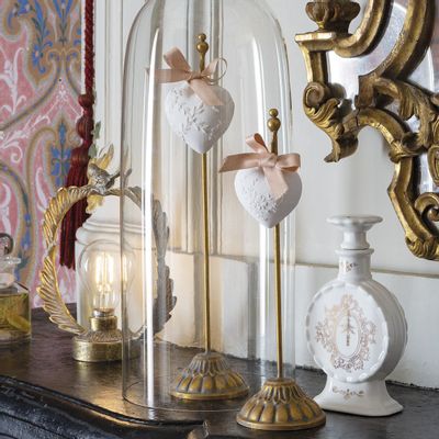 Platter and bowls - Golden display for scented decor - Small model - MATHILDE M.