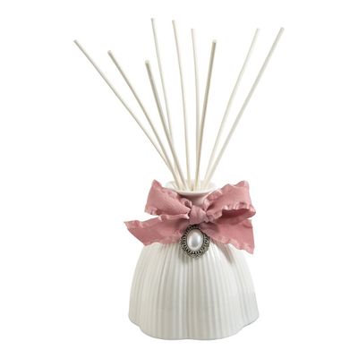Scent diffusers - White Marie-Antoinette room fragrance diffuser 200 ml - Sublime Jasmin - MATHILDE M.