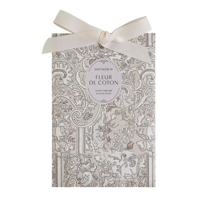 Parfums d'intérieur - Présentoir de 15 sachets parfumés - Fleur de Coton - MATHILDE M.