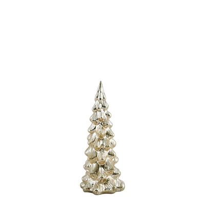 Decorative objects - Lighted golden mercury glass tree - Small model - MATHILDE M.